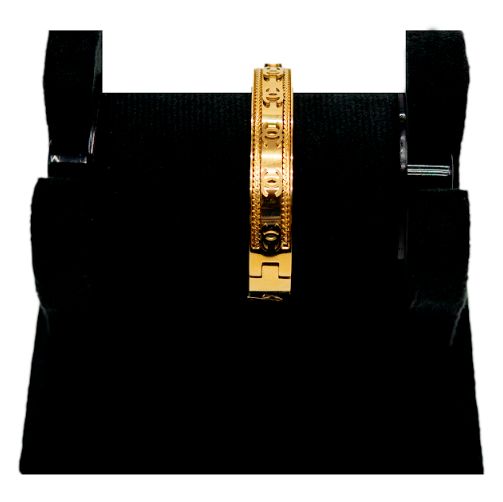 Gold Classic Pattern Bracelet for Women